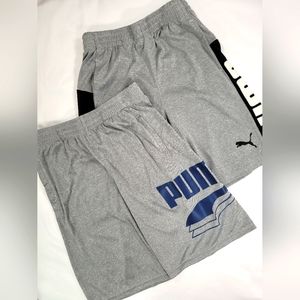 PUMA Athletic Gray Shorts. Size M (10-12)